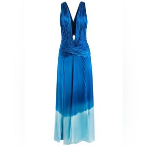 ALEJANDRA ALONSO ROJAS
Plunging V Neck Draped Gown